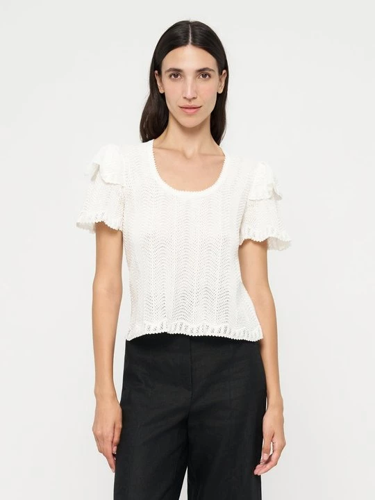 Foto van product T-shirt basic TWINSET wit