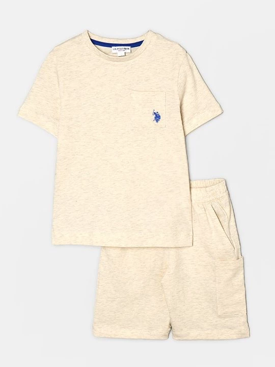 Foto van product T-shirt basic U.S. POLO ASSN. beżowy