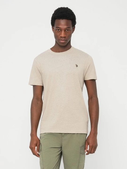 Foto van product T-shirt basic U.S. POLO ASSN. beżowy