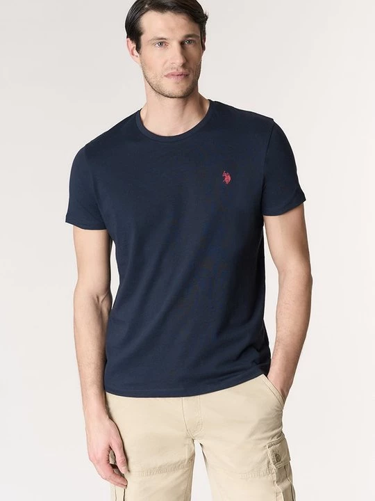 Foto van product T-shirt basic U.S. POLO ASSN. donkerblauw