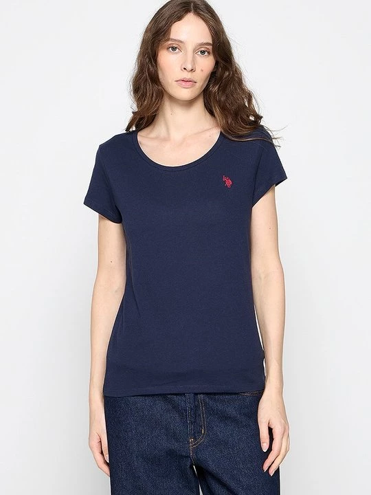 Foto van product T-shirt basic U.S. POLO ASSN. donkerblauw