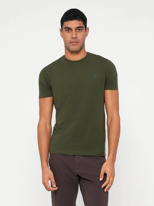 Foto van product T-shirt basic U.S. POLO ASSN. groen