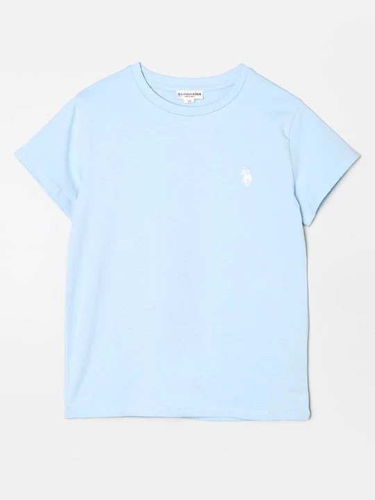 Foto van product T-shirt basic U.S. POLO ASSN. lichtblauw