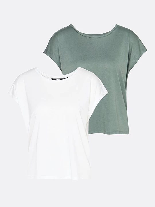 Foto van product T-shirt basic Vero Moda groen