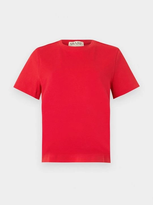 Foto van product T-shirt basic Vero Moda rood