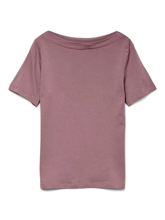 Foto van product T-shirt basic Vero Moda roze