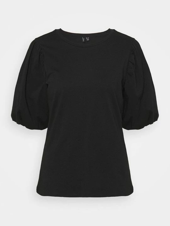 Foto van product T-shirt basic Vero Moda zwart