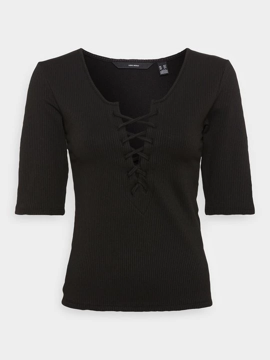 Foto van product T-shirt basic Vero Moda zwart