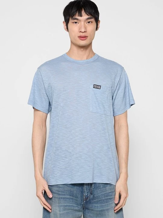 Foto van product T-shirt basic Versace Jeans Couture blauw