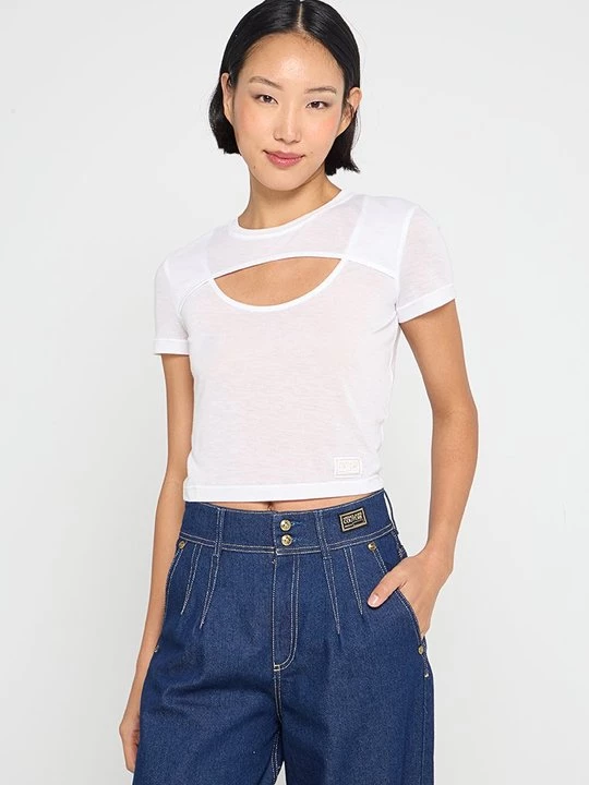 Foto van product T-shirt basic Versace Jeans Couture wit