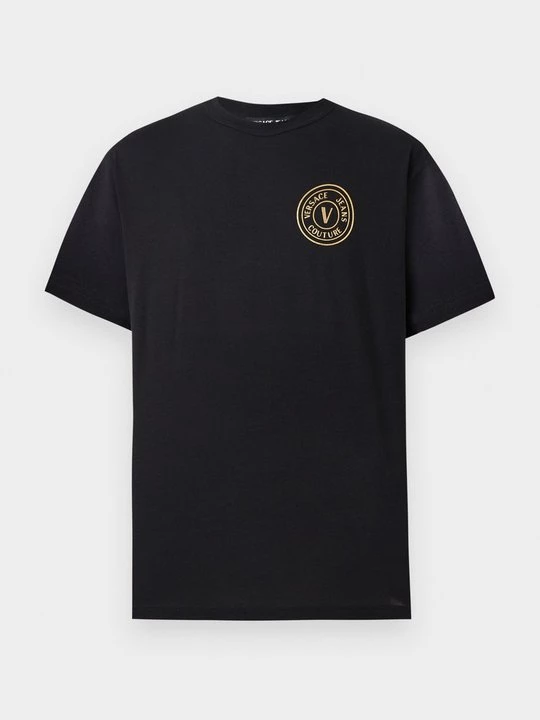 Foto van product T-shirt basic Versace Jeans Couture zwart