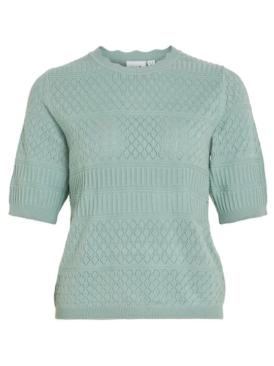 Foto van product T-shirt basic Vila blauw