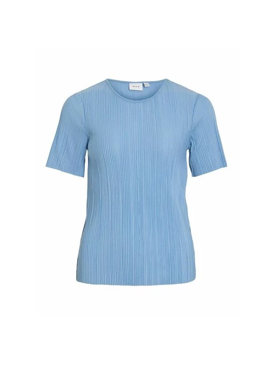 Foto van product T-shirt basic Vila blauw