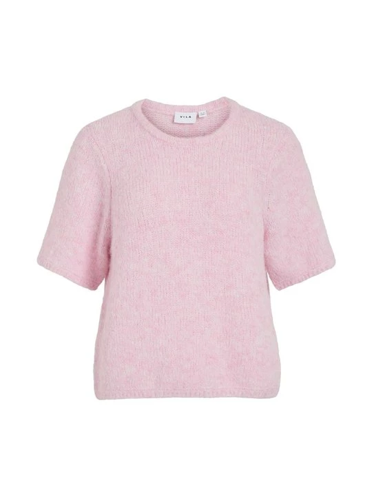 Foto van product T-shirt basic Vila donkerroze