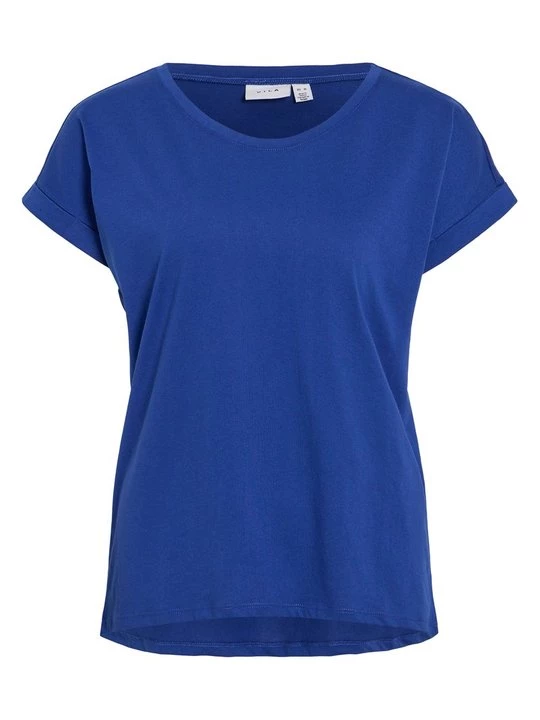 Foto van product T-shirt basic Vila koningsblauw