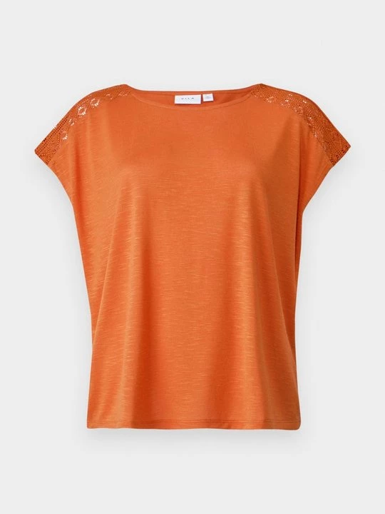Foto van product T-shirt basic Vila lichtbruin