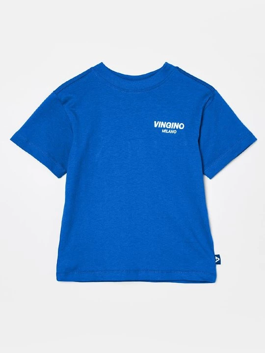 Foto van product T-shirt basic VINGINO koningsblauw