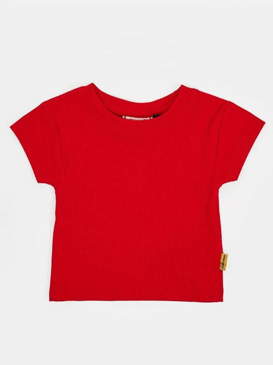 Foto van product T-shirt basic VINGINO rood