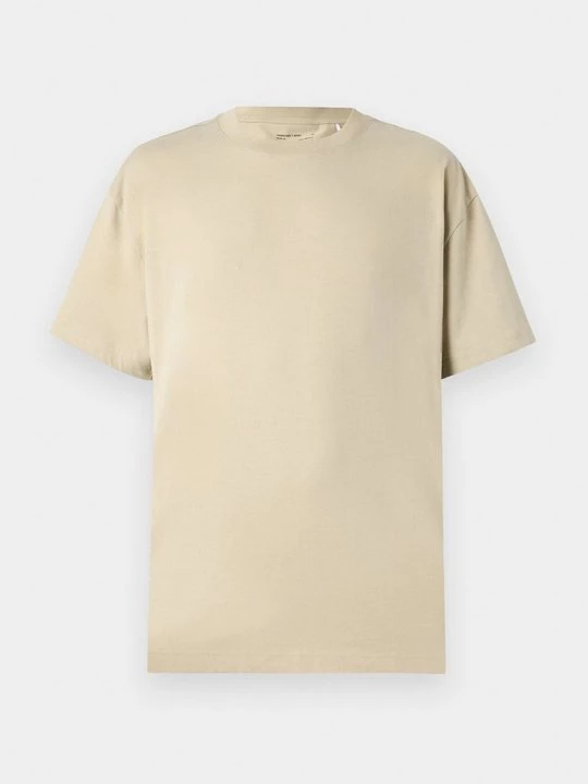 Foto van product T-shirt basic Weekday beżowy