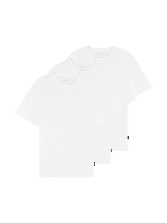 Foto van product T-shirt basic Wrangler crème