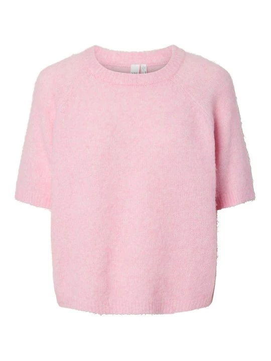 Foto van product T-shirt basic Y.A.S donkerroze