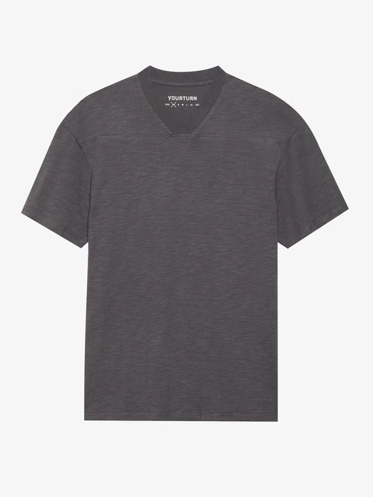 Foto van product T-shirt basic YOURTURN By Zalando donkergrijs