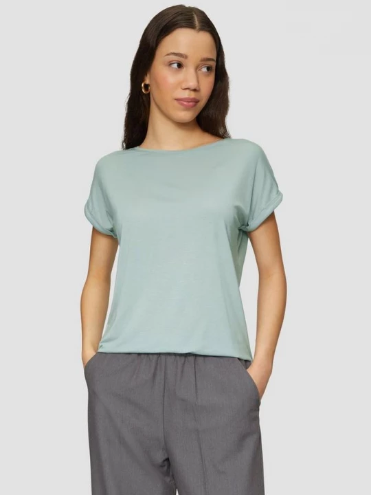 Foto van product T-shirt gemaakt van lyocell-mix QS