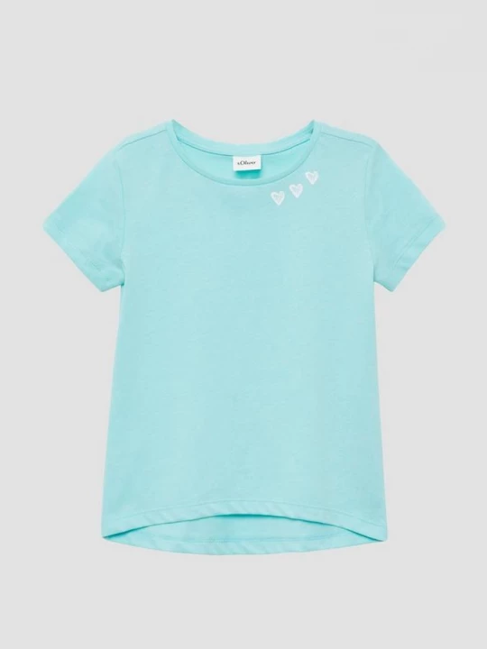 Foto van product T-shirt in een loose fit met print op de voor- en achterkant s.Oliver