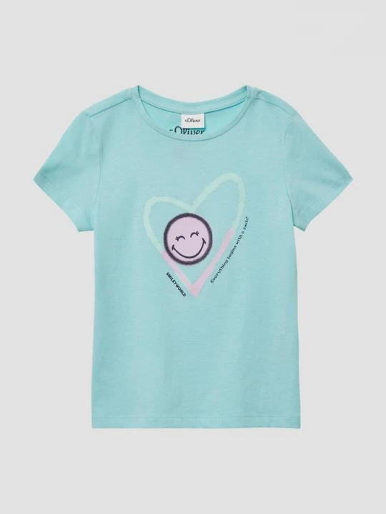 Foto van product T-shirt in een loose fit met Smiley®-print s.Oliver