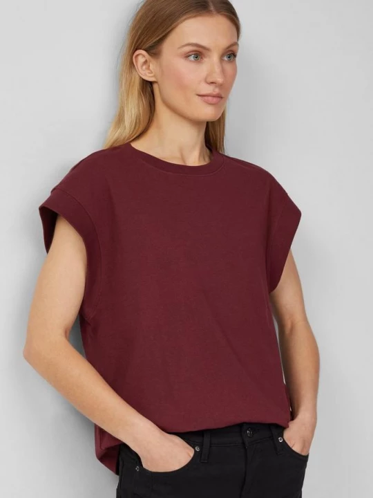 Foto van product T-shirt in een relaxed fit met oversized schouders s.Oliver rood