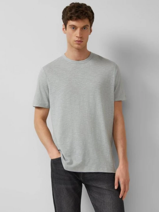 Foto van product T-shirt in gemêleerde look s.Oliver grijs