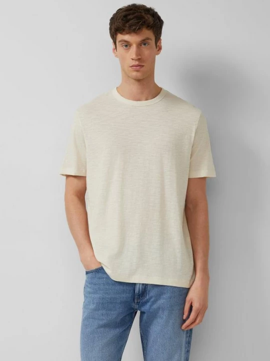 Foto van product T-shirt in gemêleerde look s.Oliver olijfgroen