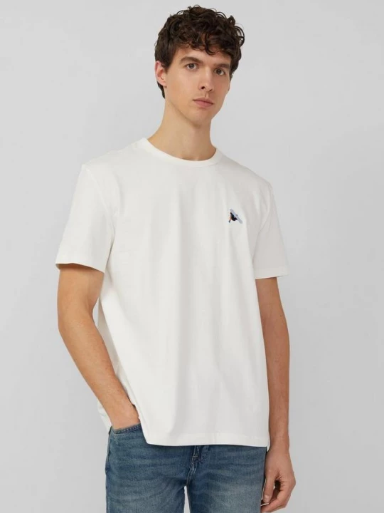Foto van product T-shirt in zware jersey met artwork | Wintersportcollectie s.Oliver crème