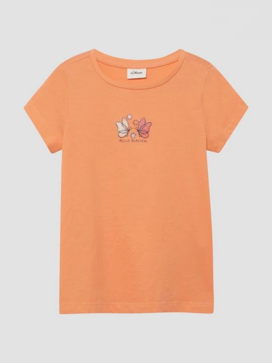 Foto van product T-shirt met A-vorm print s.Oliver
