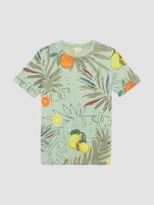 Foto van product T-shirt met all-over print s.Oliver