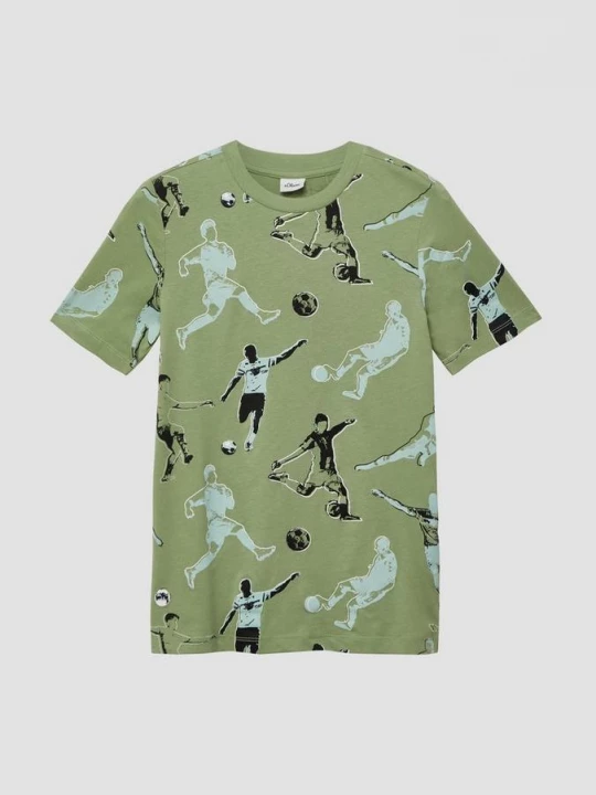 Foto van product T-shirt met all-over print s.Oliver