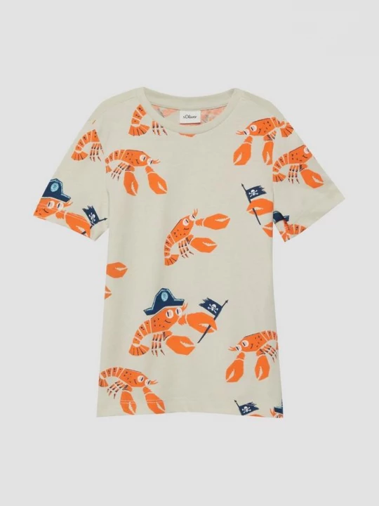 Foto van product T-shirt met all-over print s.Oliver