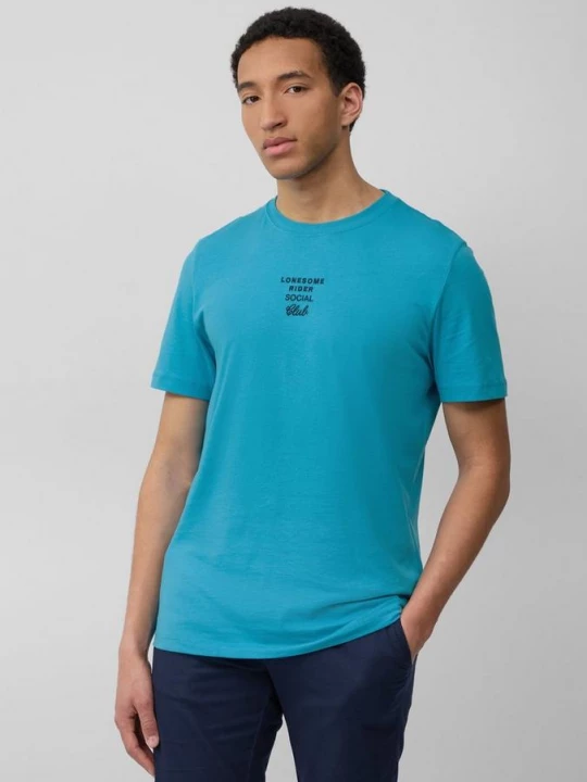Foto van product T-shirt met artwork s.Oliver blauw