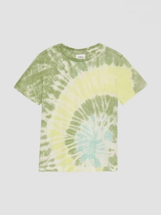 Foto van product T-shirt met batikeffect s.Oliver