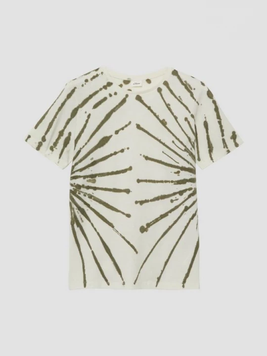 Foto van product T-shirt met batikpatroon s.Oliver