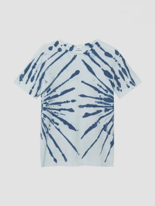 Foto van product T-shirt met batikpatroon s.Oliver