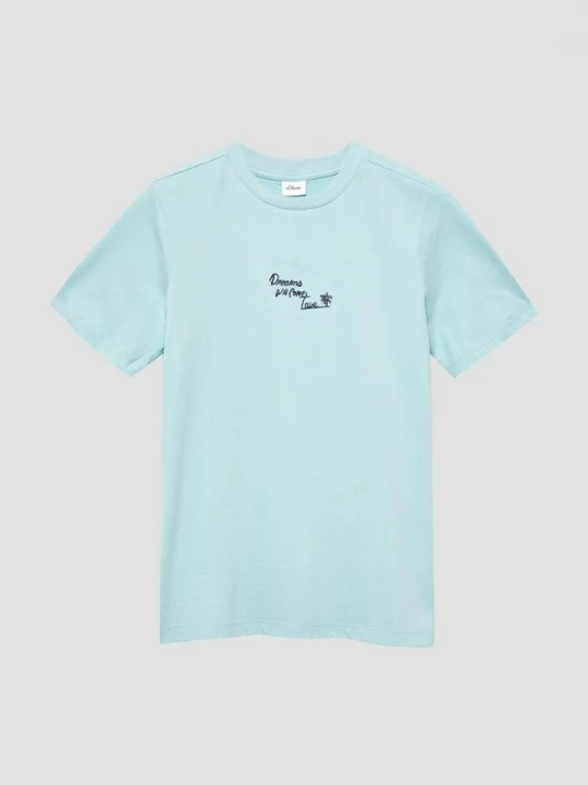 Foto van product T-shirt met borduursel s.Oliver