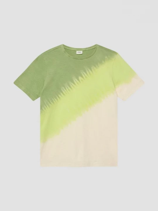 Foto van product T-shirt met dip-dye effect s.Oliver