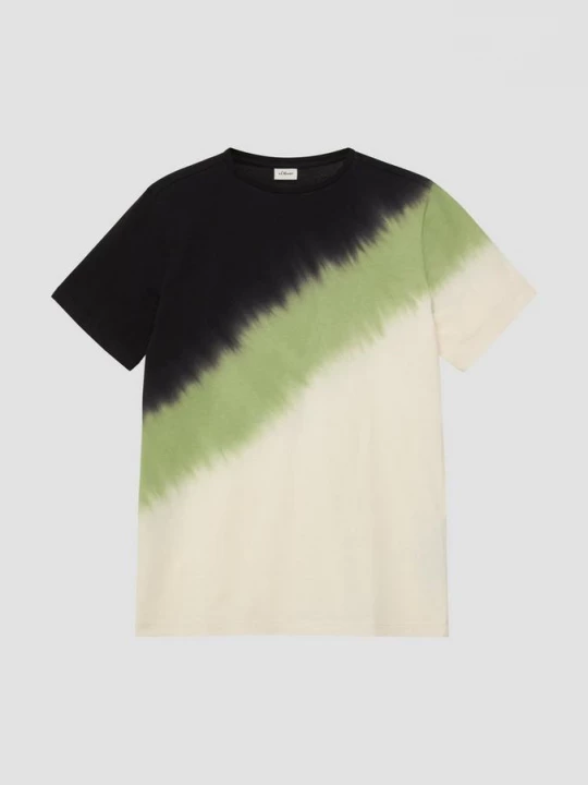 Foto van product T-shirt met dip-dye effect s.Oliver
