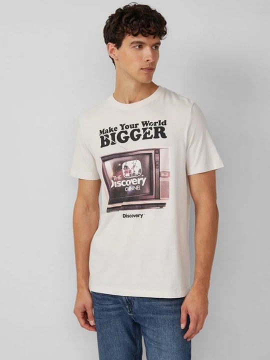 Foto van product T-shirt met Discovery™ opdruk s.Oliver grijs
