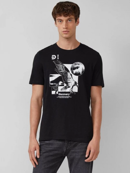 Foto van product T-shirt met Ford® | Discovery Channel® illustraties s.Oliver zwart