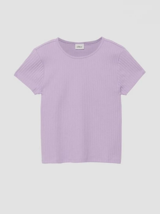 Foto van product T-shirt met geribbelde textuur s.Oliver