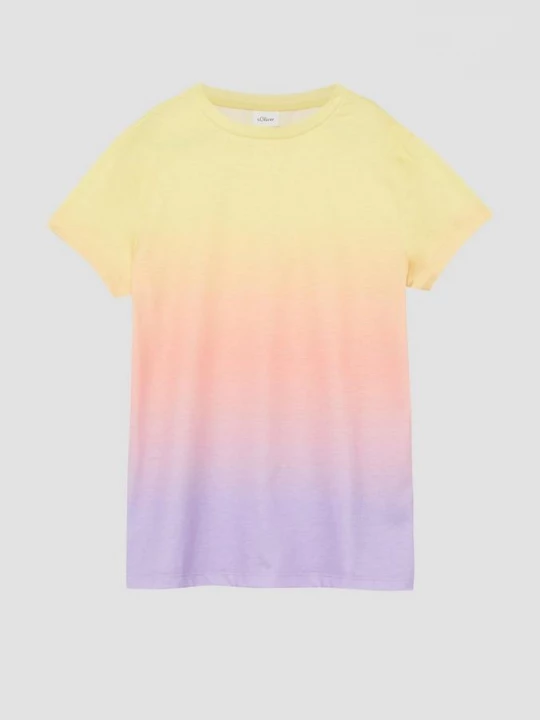 Foto van product T-shirt met kleurverloop s.Oliver