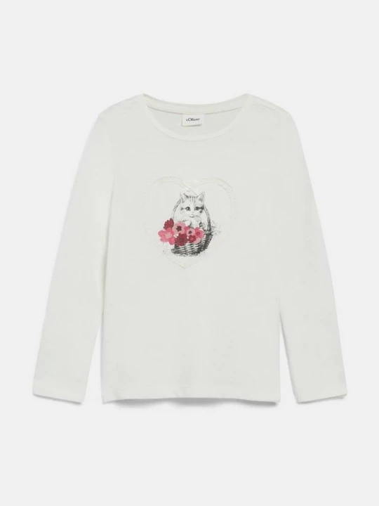 Foto van product T-shirt met kunstafbeelding s.Oliver