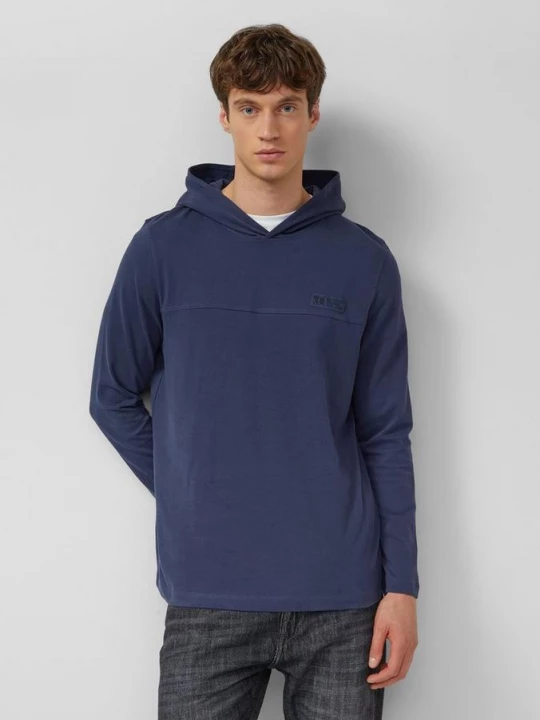 Foto van product T-shirt met logo en zware kwaliteit s.Oliver blauw